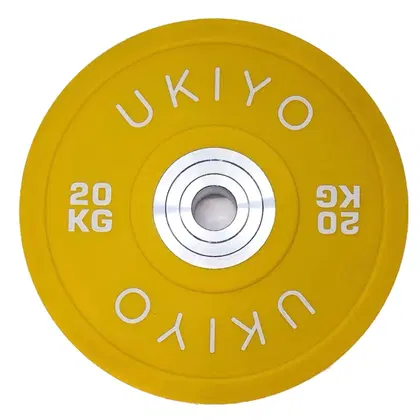 Ukiyo THE Boss Plate - Bumper Plate Sold Individually - 20 Kg