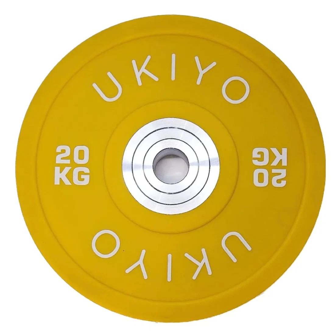 Ukiyo THE Boss Plate - Bumper Plate Sold Individually - 20 Kg