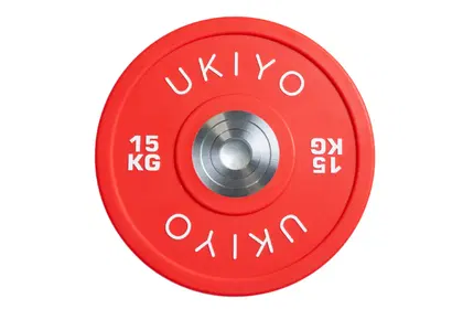 Ukiyo THE Boss Plate - Bumper Plate Sold Individually - 15 Kg