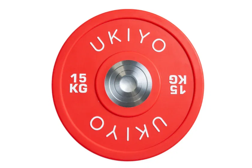 Ukiyo THE Boss Plate - Bumper Plate Sold Individually - 15 Kg