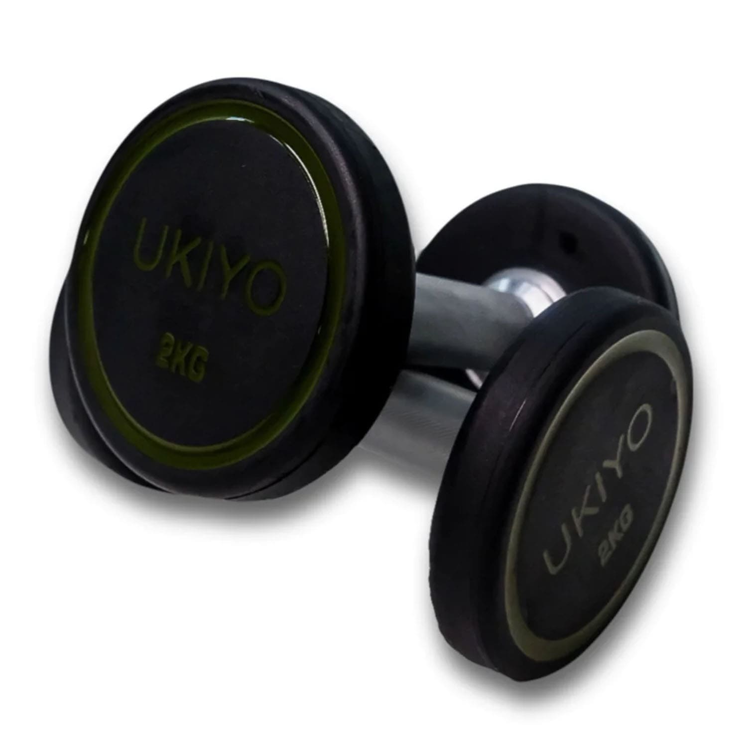 Ukiyo Premium PU Round Dumbbells (Pair) - 2 Kg