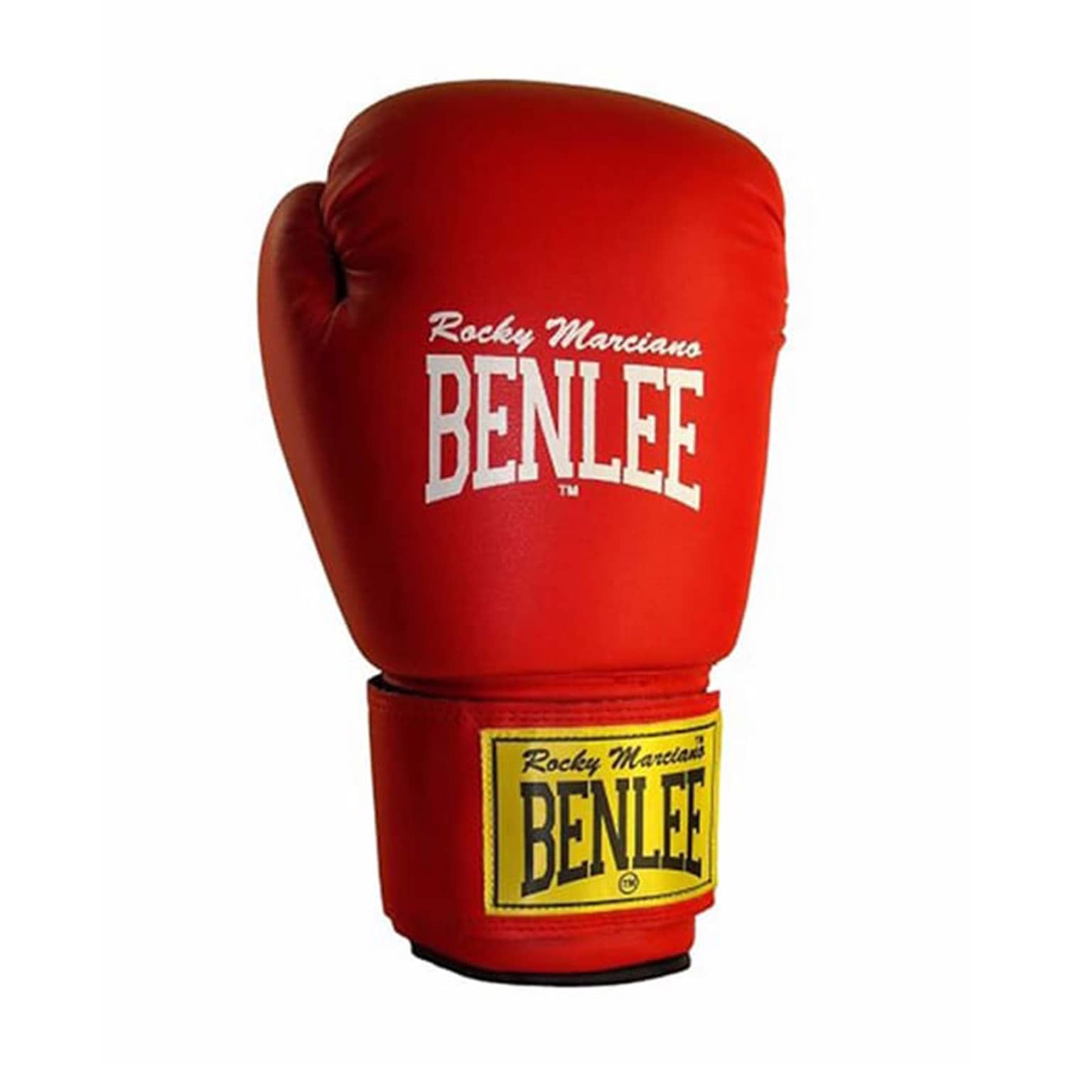 بينلي قفازات الملاكمة الجلدية المقاتلة - Red - 12Oz