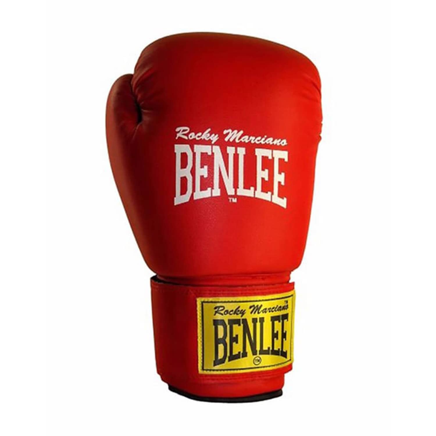 بينلي قفازات الملاكمة الجلدية المقاتلة - Red - 16Oz