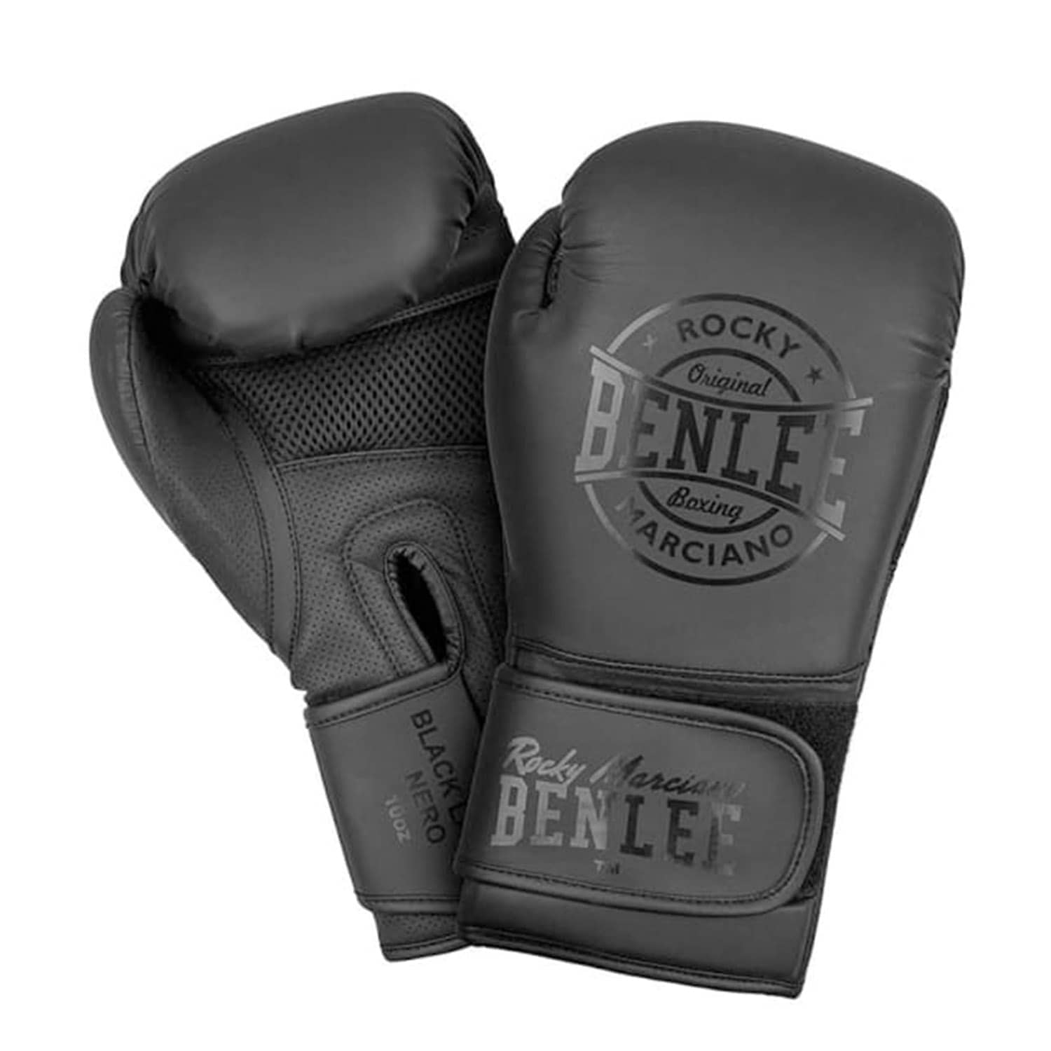 بينلي قفازات من الجلد الصناعي باللون الأسود الفاتح - Black - Small