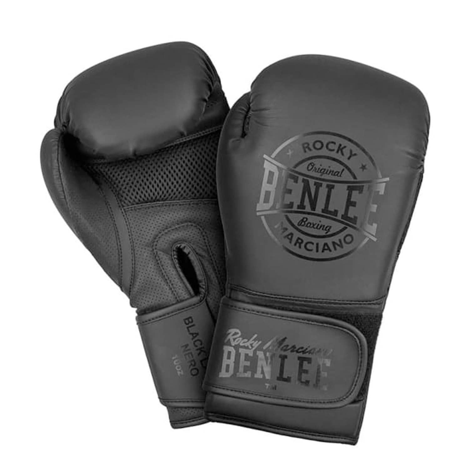 بينلي قفازات من الجلد الصناعي باللون الأسود الفاتح - Black - Medium