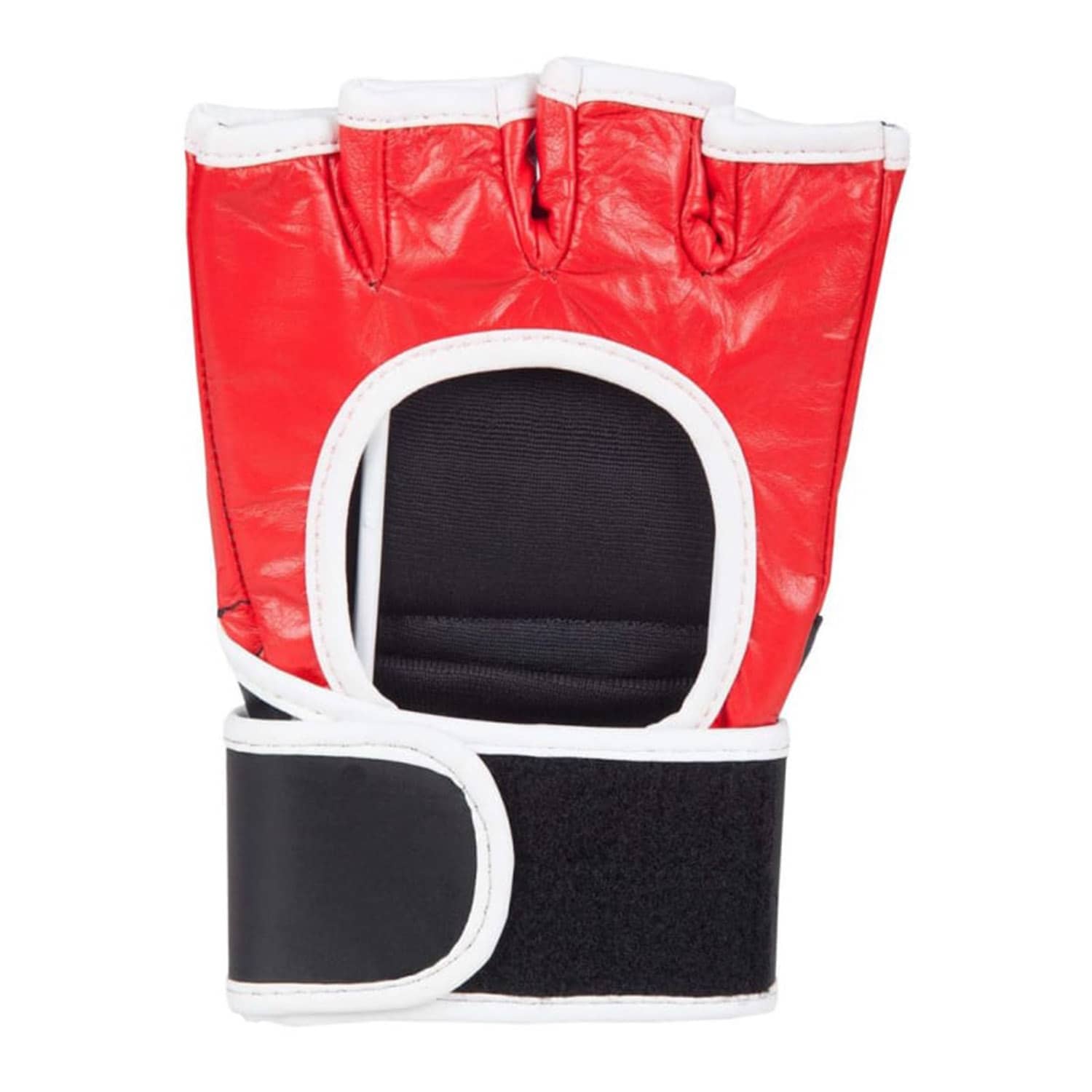 بينلي القفازات الجلدية القتالية MMA - Black - X-Large