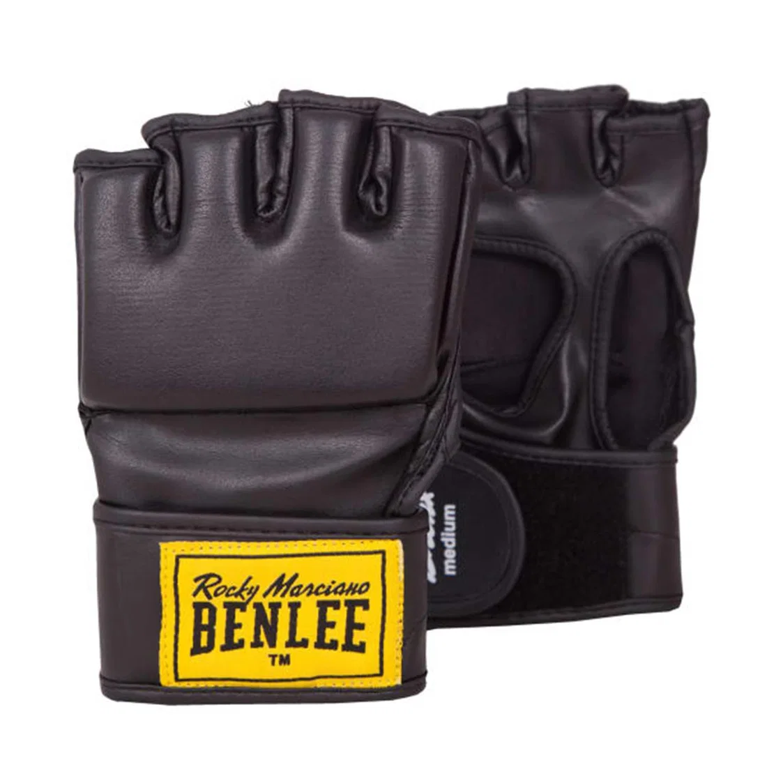 Benlee Artificial Leather MMA Glove 197025/1000 - Black - Large