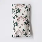HalfMoon Silk Eye Pillow - Lavendar Scent - Secret Garden