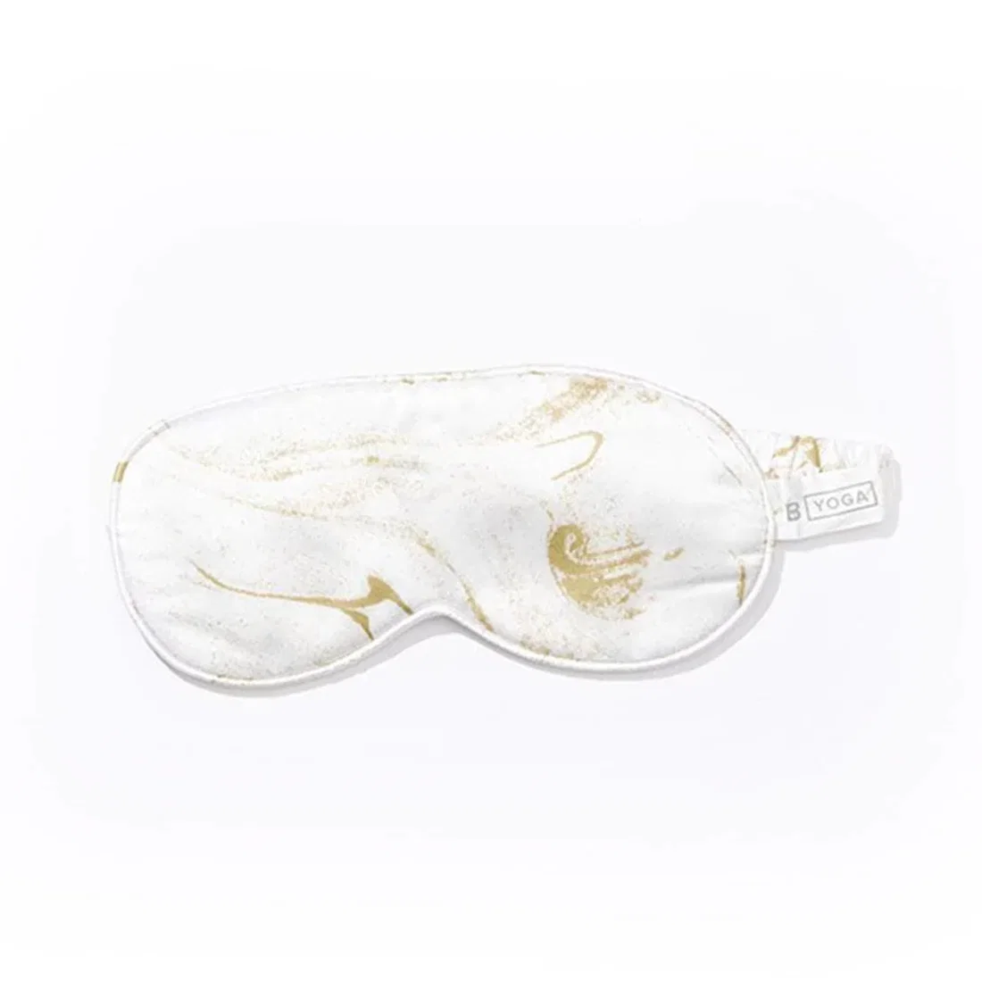 B Yoga The Silk Sleep Mask - Marbled Gold