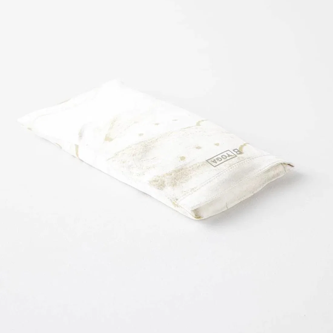 B Yoga The Silk Eye Pillow - Marbled Gold