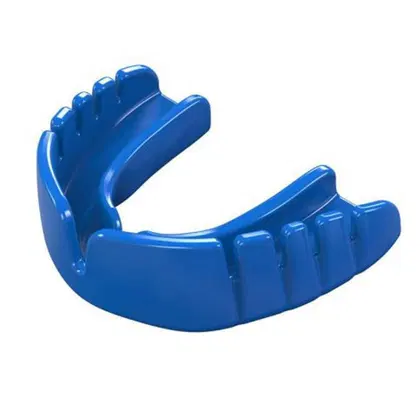 Opro Snap Fit Youth Mouthguard - Electric Blue