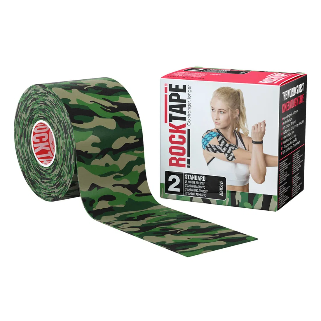 Rocktape Standard Regular - Camo Green