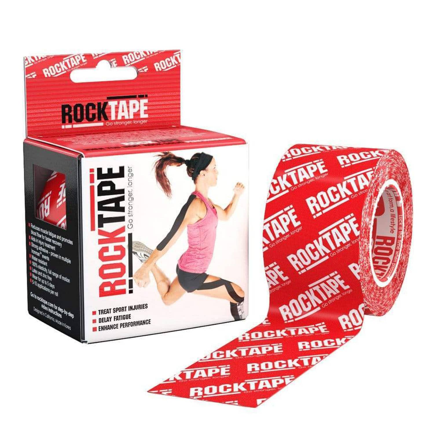 Rocktape Standard Regular Logo - Red