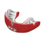 Opro Power-Fit Adult Mouthguard - Red/White