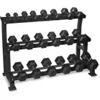 Anvil 3 Tier Hex Dumbbell Rack