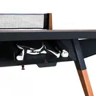 Cornilleau Origin Outdoor Convertible Ping Pong Table | Black Panel with white lines