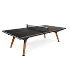 Cornilleau Origin Outdoor Convertible Ping Pong Table | Black Panel with white lines