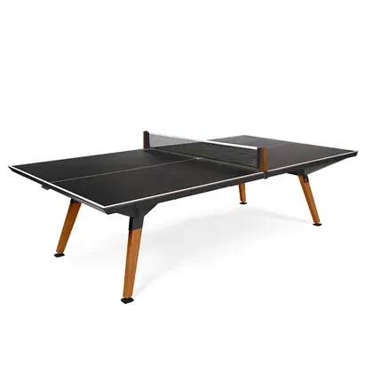 Cornilleau Origin Outdoor Convertible Ping Pong Table | Black Panel with white lines