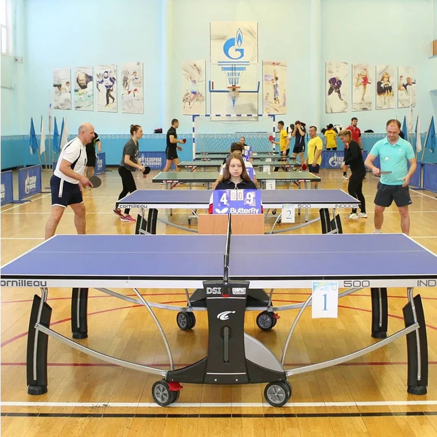 كورنيليو طاولة تنس الطاولة الداخلية بيرفورمانس 500