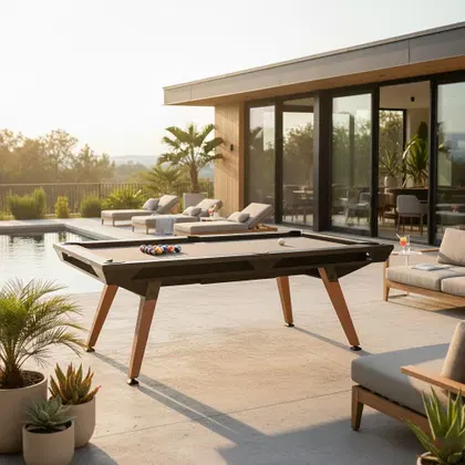 Cornilleau Origin Outdoor Billiard Table - Black