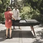 Cornilleau Origin Outdoor Wood Effect Dining Conversion Tabletop - Black