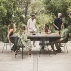 Cornilleau Origin Outdoor Wood Effect Dining Conversion Tabletop - Black