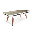 Cornilleau Origin Outdoor Wood Effect Dining Conversion Tabletop - White