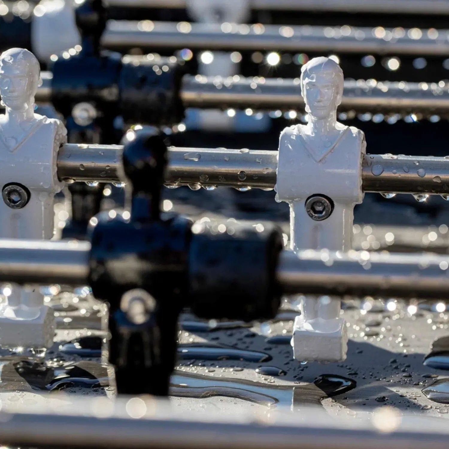 كورنيليو طاولة كرة قدم خارجية - أوريجين - Black