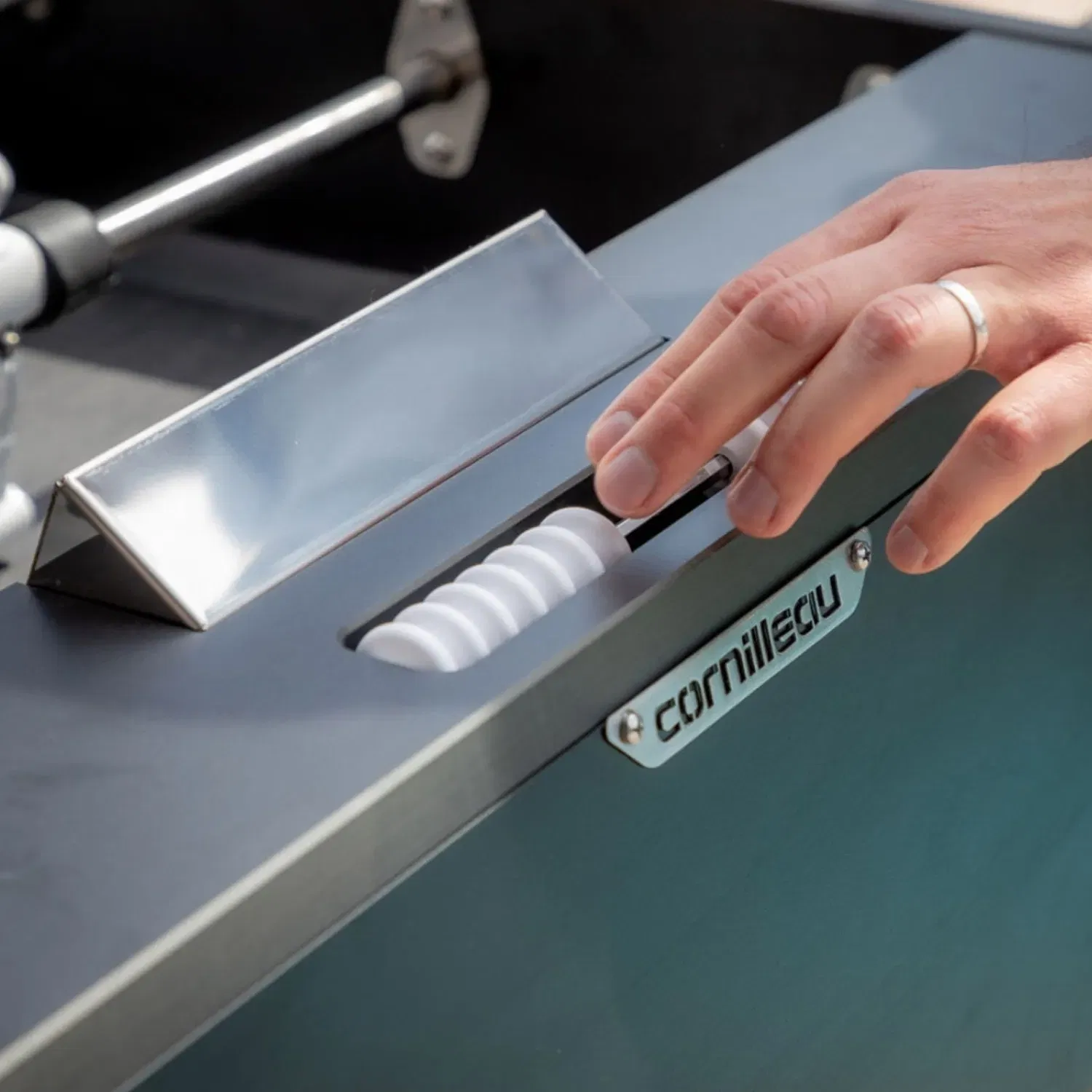 كورنيليو طاولة كرة قدم خارجية - أوريجين - Black