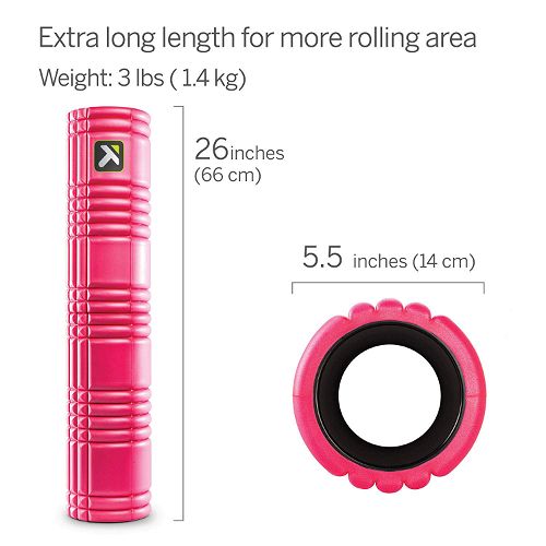Trigger Point GRID 2.0 Large Foam Roller-Pink
