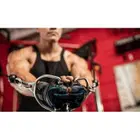 Harbinger Training Grip Wrist-Wrap Gloves - Black/Blue - Medium