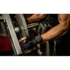Harbinger Training Grip Wrist-Wrap Gloves - Black/Blue - Large