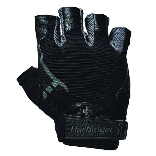 Harbinger Pro Wash and Dry Mens Gloves-Black-Small