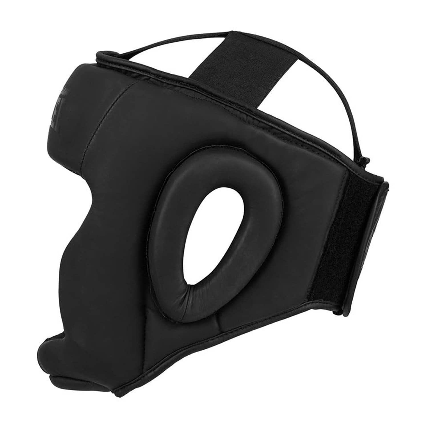 Benlee Artificial Leather Head Guard Black- 199197/1000