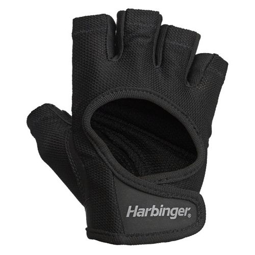 Harbinger Women's Power Gloves-Black-X-Small