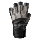Harbinger BioForm Wristwrap Gloves - Grey - XX-Large