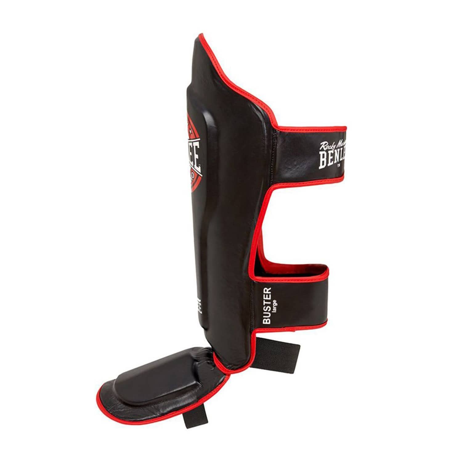 Benlee Artificial Leather Shin'n Step Guard- Black 199210/1000