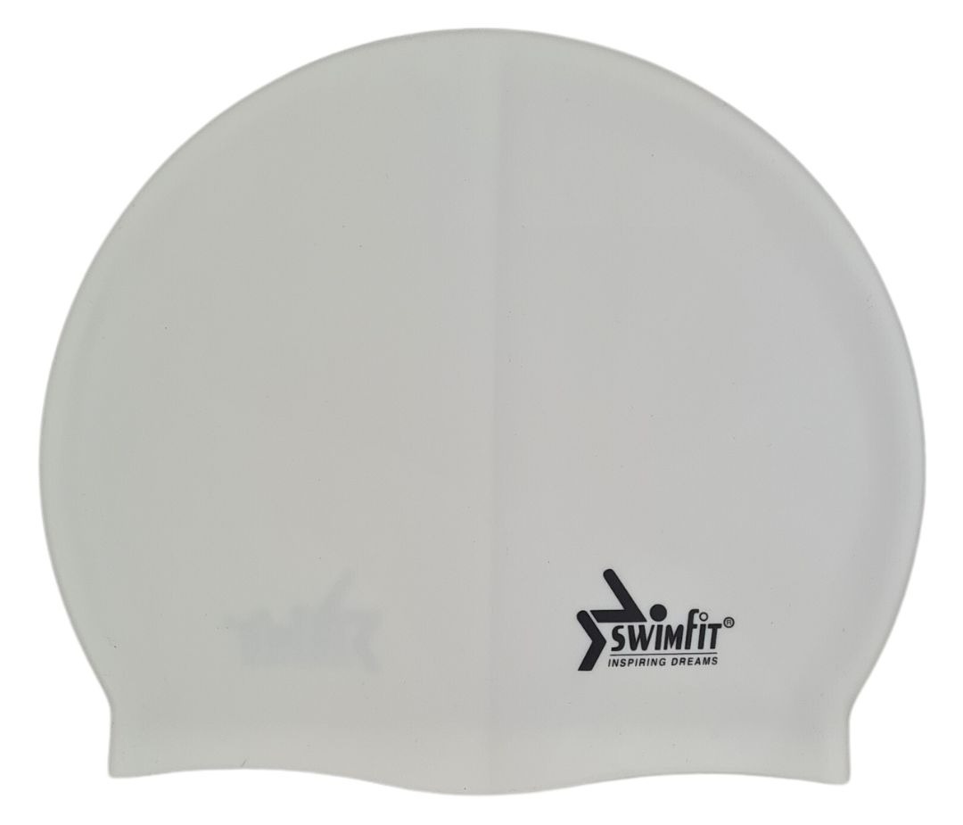 SwimFit Silicone Swim Cap - Senior