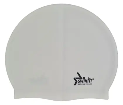 SwimFit Silicone Swim Cap - Senior