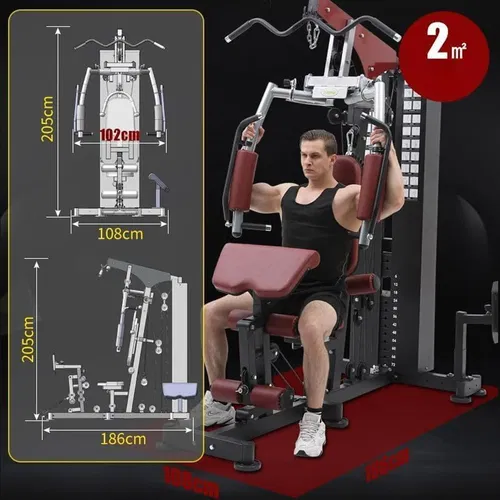 Harley Fitness Multifunctional Home Gym with Leg Press (72kgs Weight Stacks)