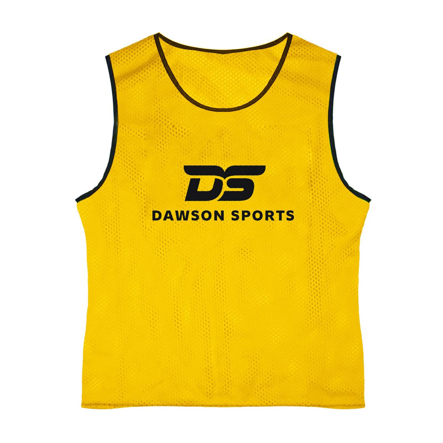 Dawson Sports Mesh Training Bib - Yellow - Large