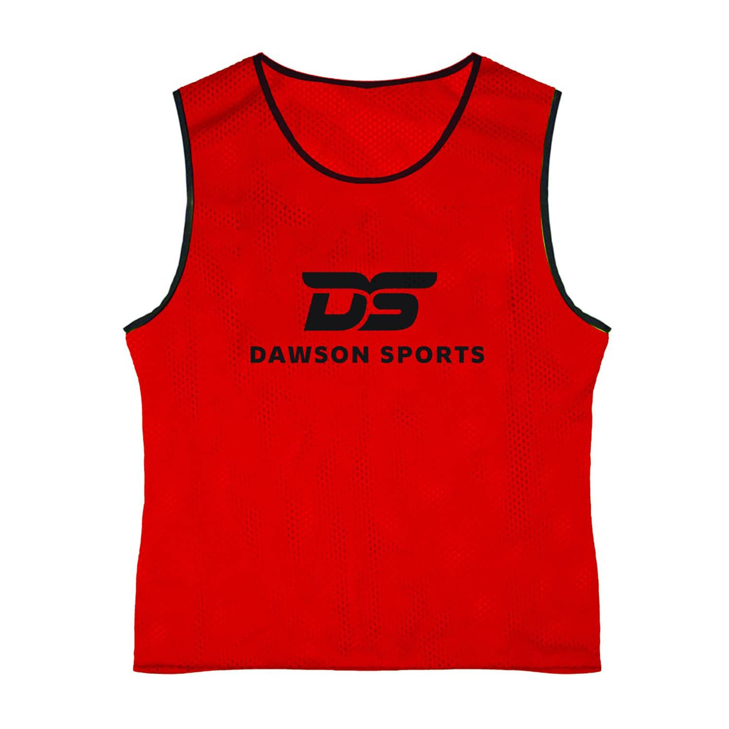 Dawson Sports Mesh Training Bib - Red - X-large
