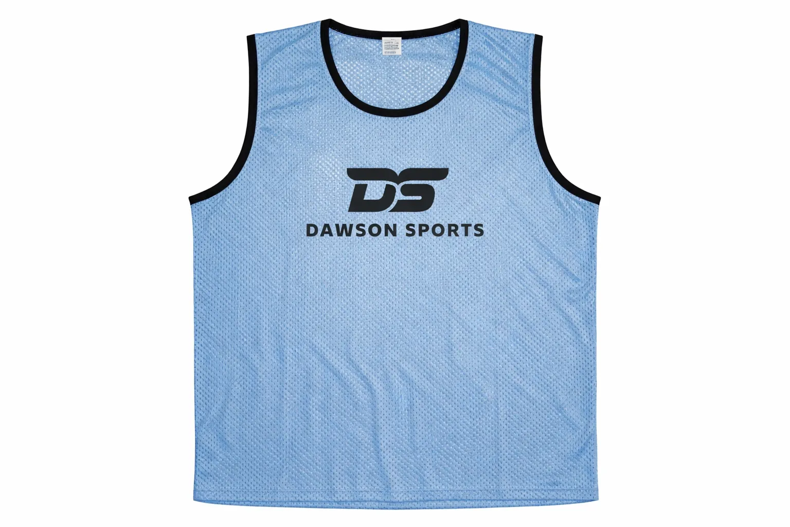 Dawson Sports Mesh Training Bib - Sky Blue - XL