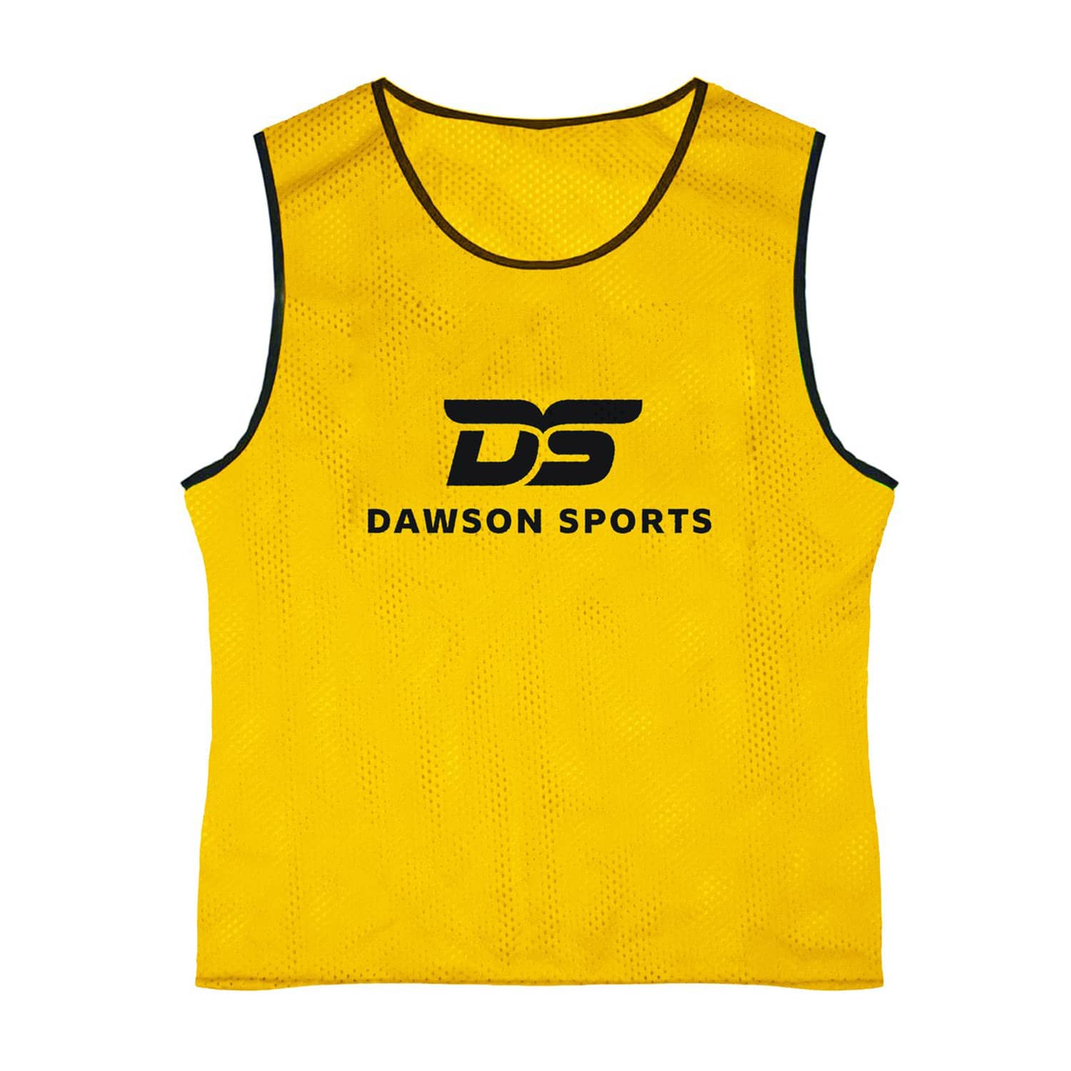 Dawson Sports Mesh Training Bib - Yellow - X-large