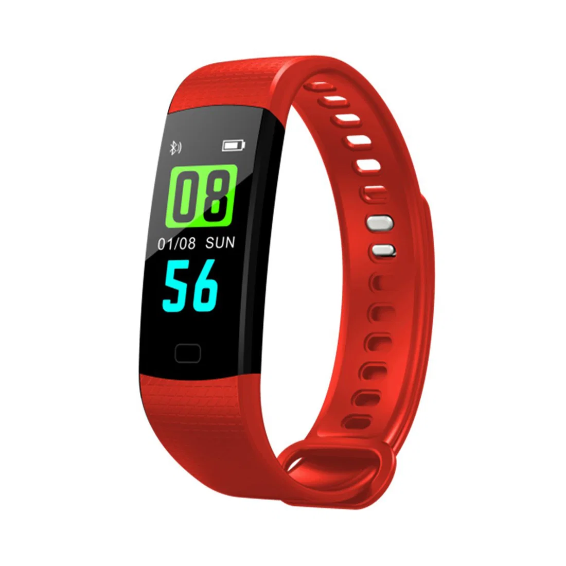 Dawson Sports Health Band Smart Fitness Tracker - Red