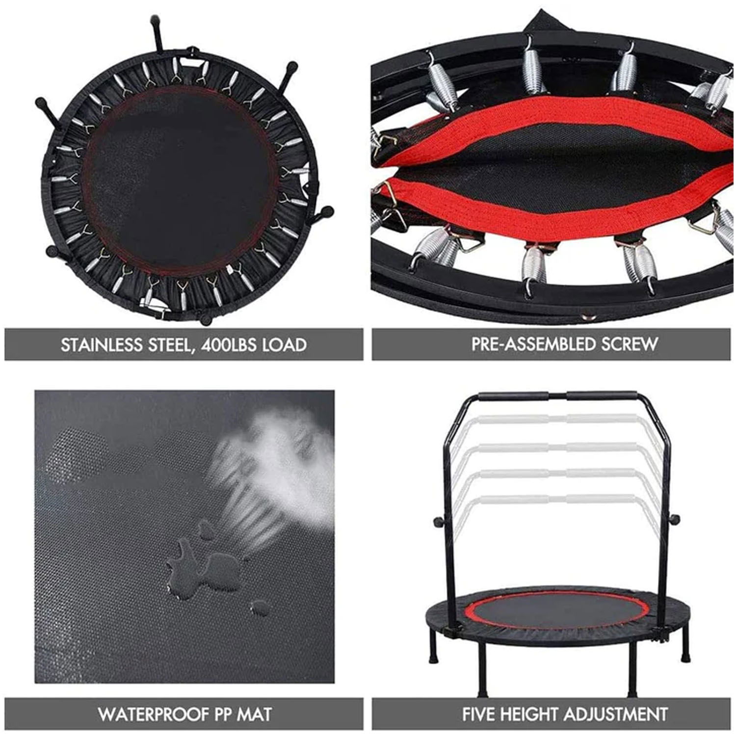 فوكس للياقة البدنية اللياقة البدنية الترامبولين للمنزل 