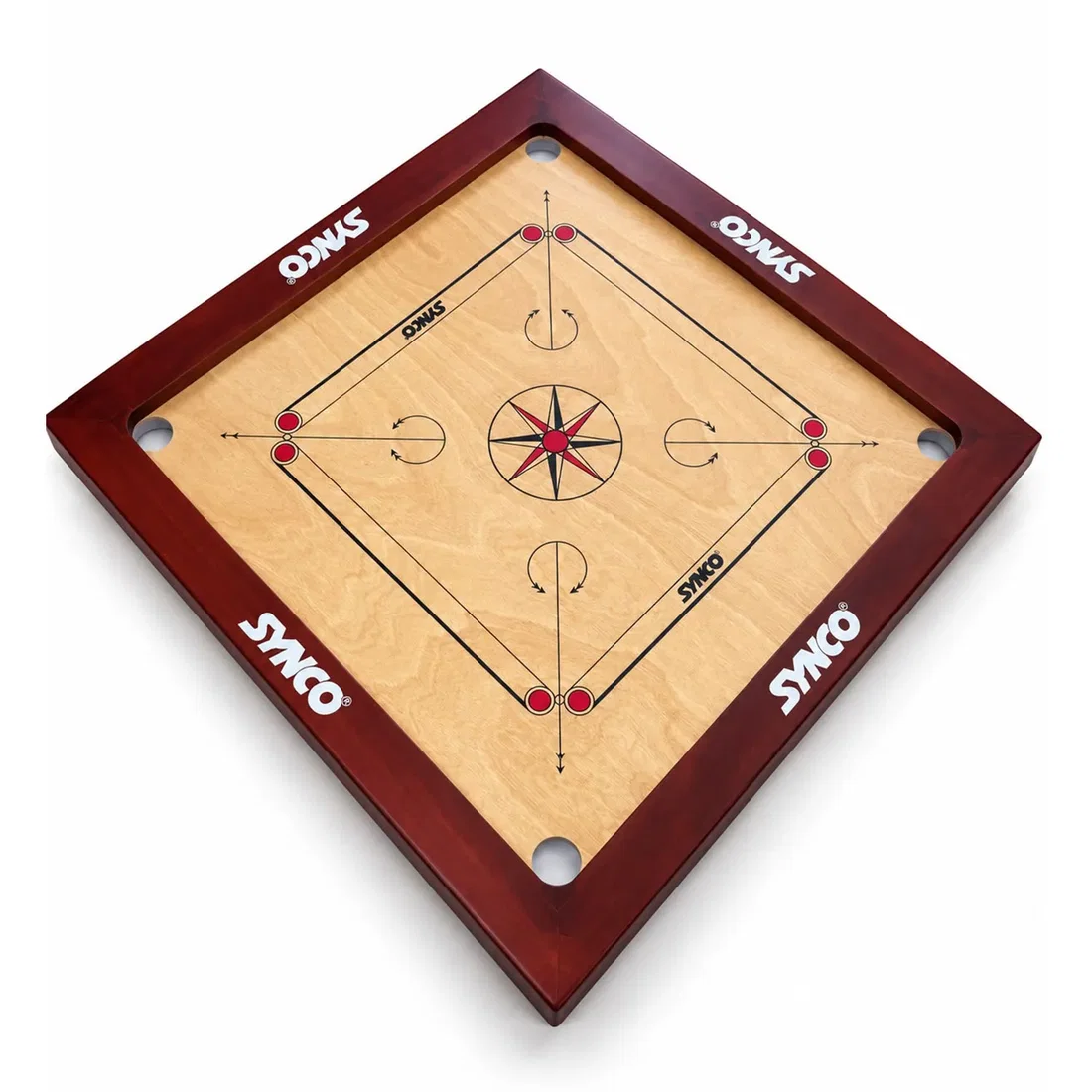 Synco Tournament Quality Waterproof Carrom Board - 36 x 36