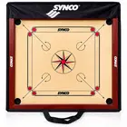 Synco Tournament Quality Waterproof Carrom Board - 33 x 33