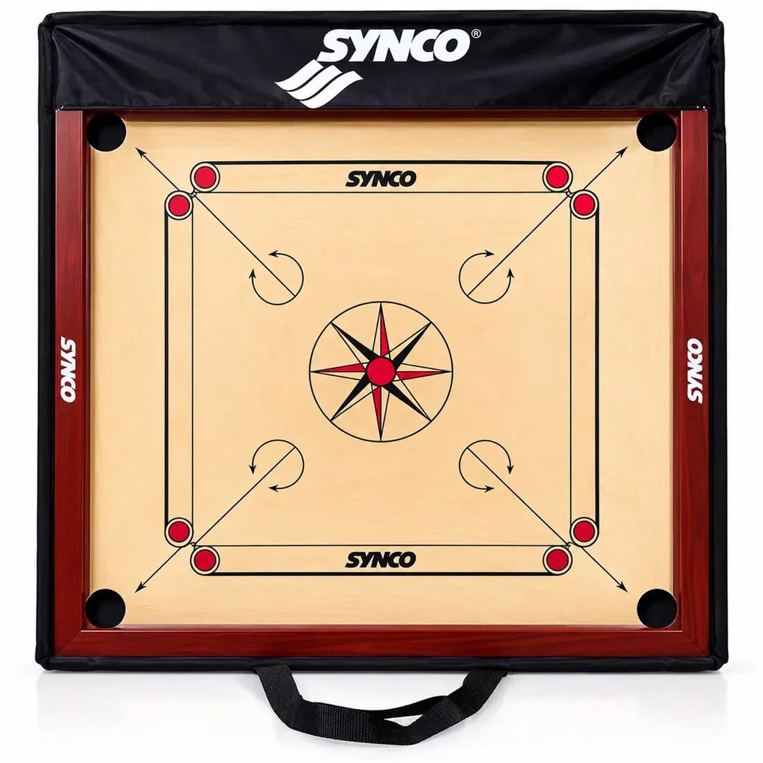 Synco Carrom Board Protective Carry Case