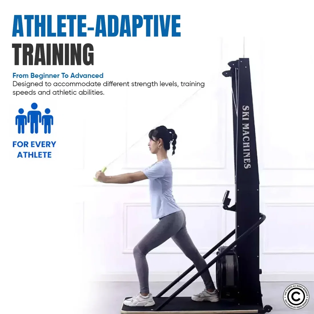 1441 Fitness SkiErg Athlete Adaptive Training